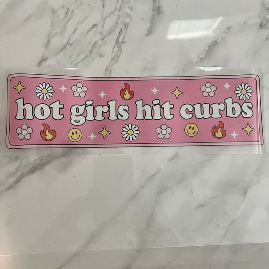 Hot Girls Hit Curbs Heat Transfer