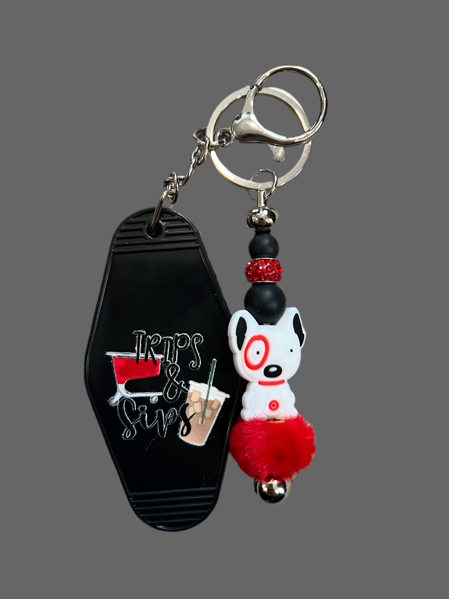 Trips & Sips Keychain