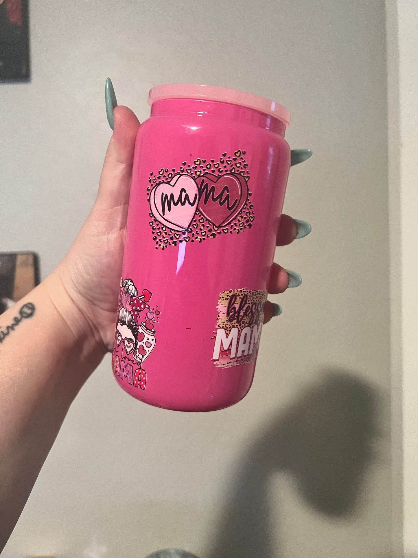 * READY TO SHIP * Mama Cup (Glass) 16oz