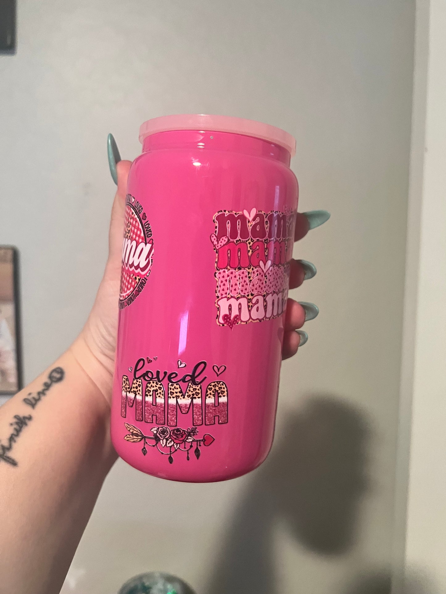 * READY TO SHIP * Mama Cup (Glass) 16oz