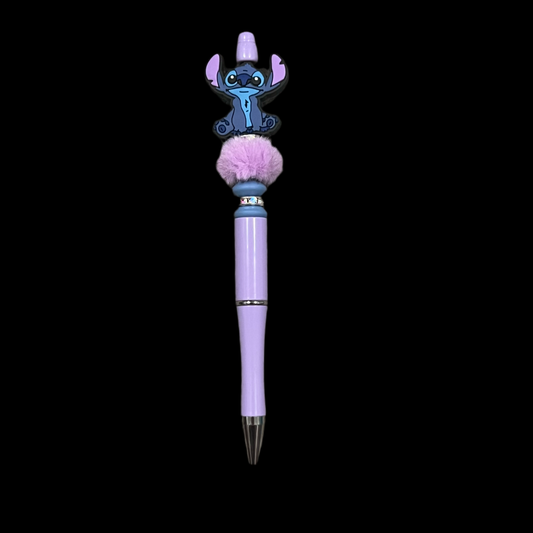 Stitch Black Ink Pen