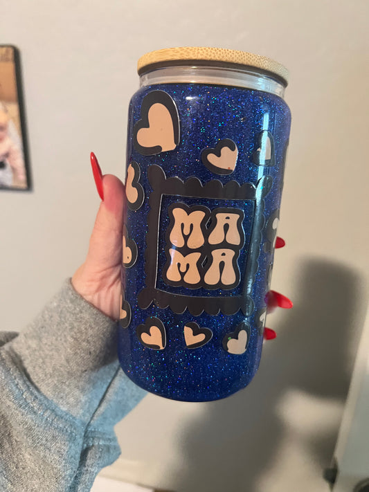 * READY TO SHIP * Fine Glitter Mama Cup