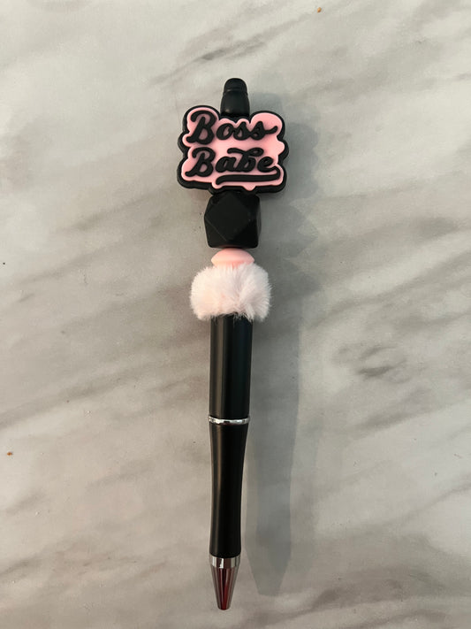 Boss Babe Black Ink Pen