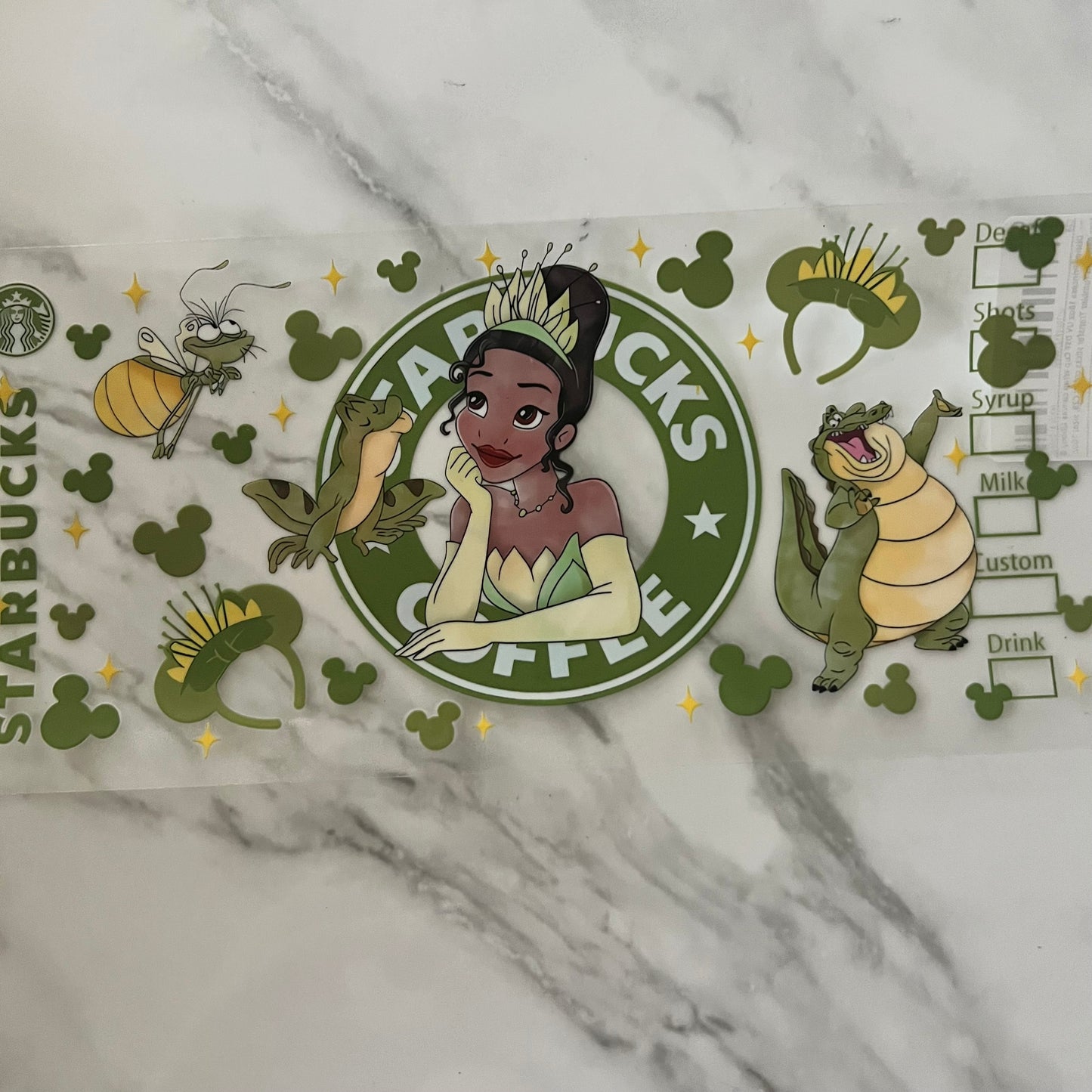 Starbucks Princess T & Frog