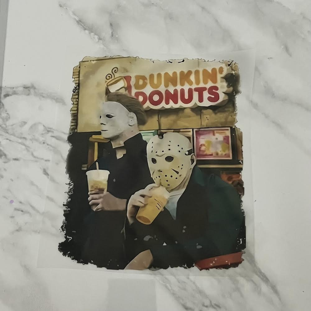 Dunkin’ Horror Movie Characters