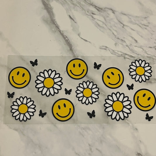 Smiley with Flowers